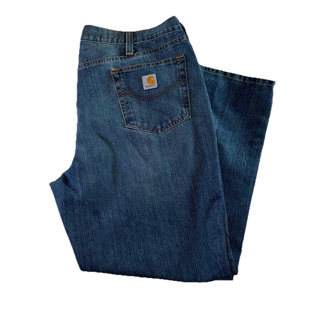 Carhartt Jeans Men’s 42x30 (42x29.5) Cotton Polyester Blend Denim 101483-980